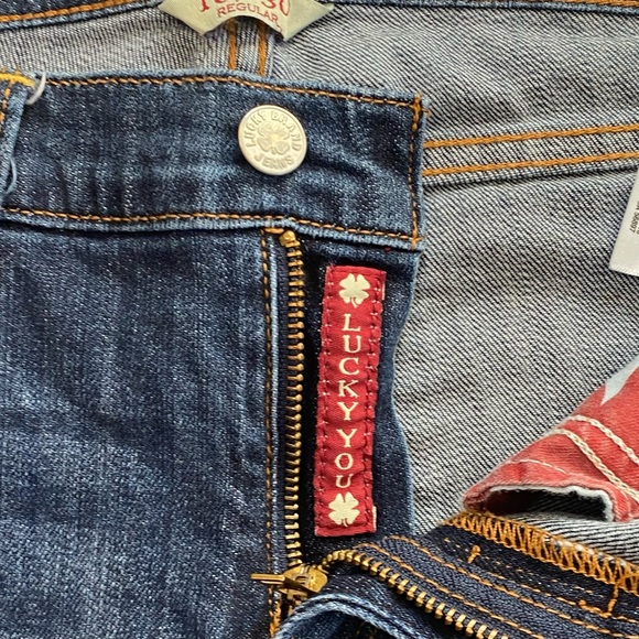 Lucky Brand Classic Fit Crop Dark Denim Jeans - Women’s Size: 10/30 - Picture 5 of 11